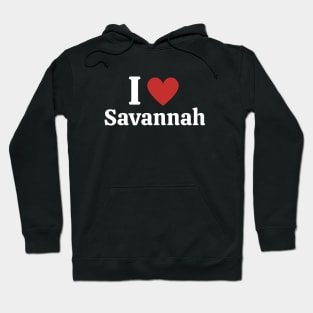 I Love Savannah Hoodie